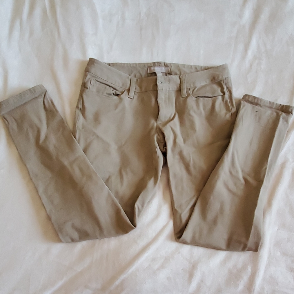 Tan skinny pants